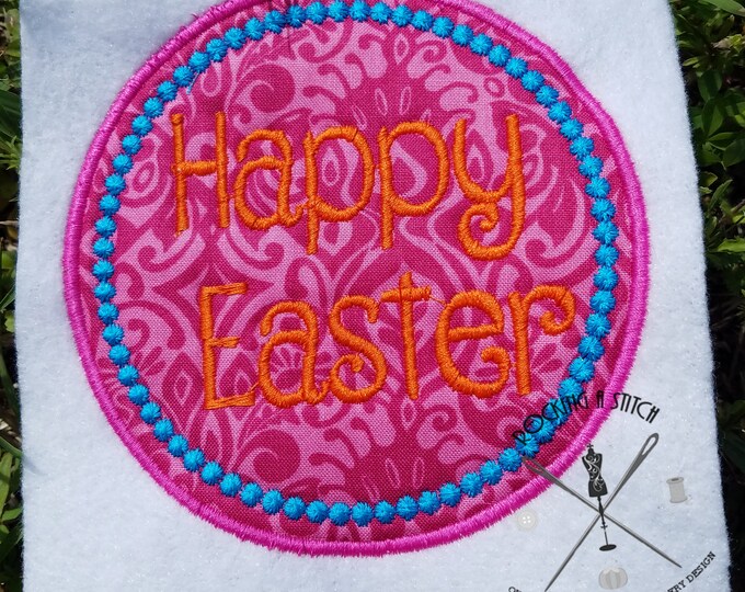RS 709 Happy Easter circle 1