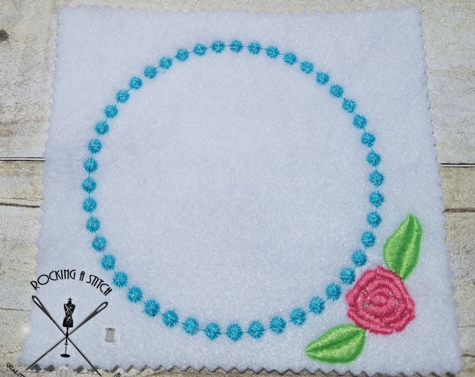 RS 779 Rose monogram
