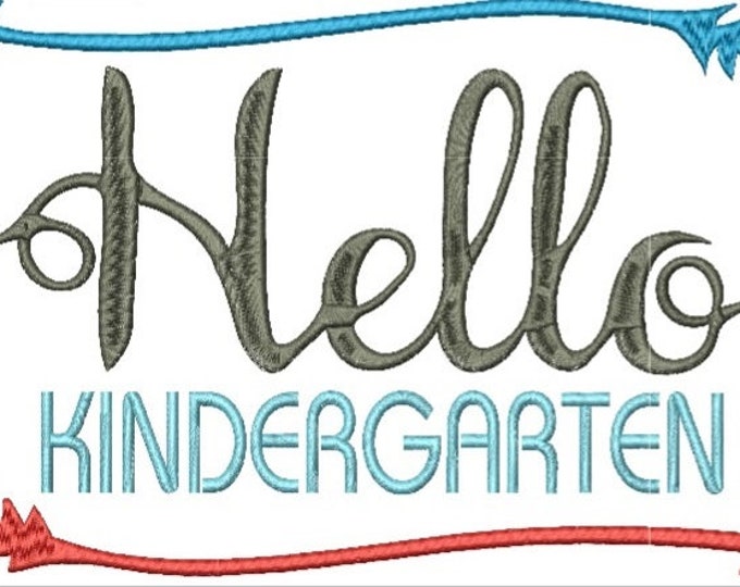 RS 504 hello kindergarten