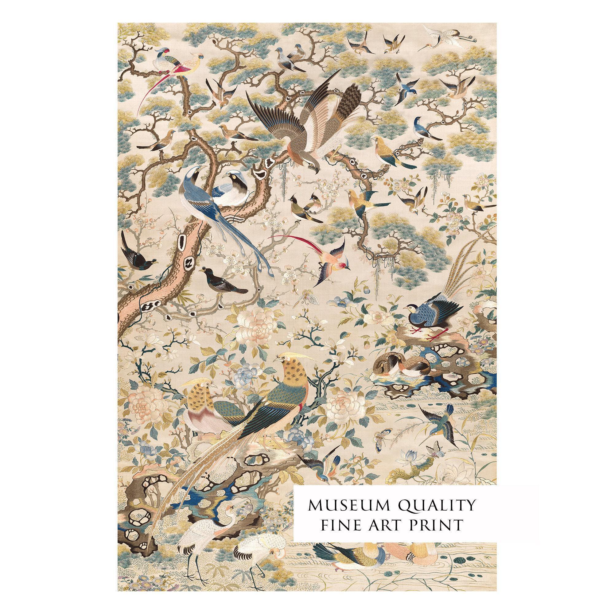 Asian Vintage Perfect Beauty Printed Wall Hanging Tapestry