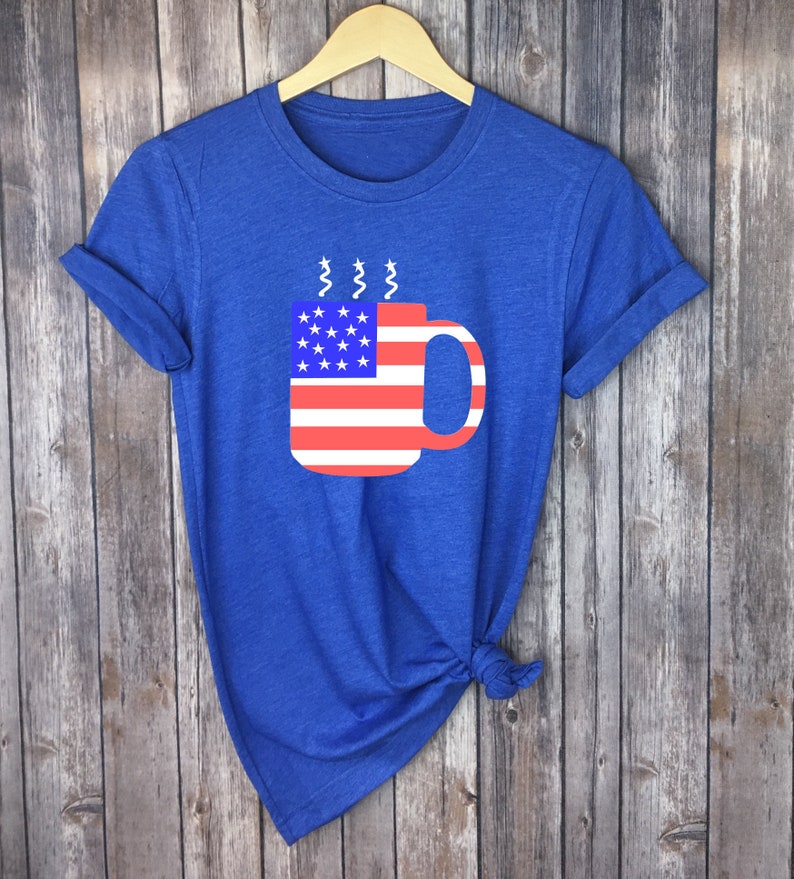 Download Coffee Cup SVG Svg Cutting File 4th of July Svg 4th of July Coffee SVG -American Flag Svg Dxf ...