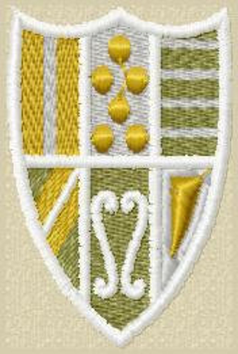 Embroidrery Emblems Crests Emblem Bundle 6 Embroidery Design, Machine Embroidery, 1 to 4 ...