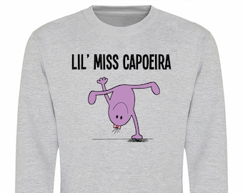 Lil Miss Capoeira Ladies Sweatshirt, Premium Quality Christmas Gift For Her