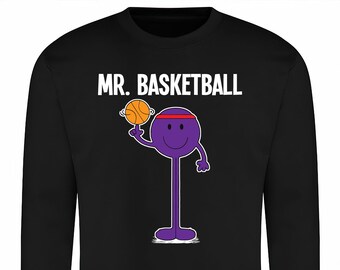 MR Basketball, Kids Sweatshirt, Premium Quality Christmas Gift For Boys