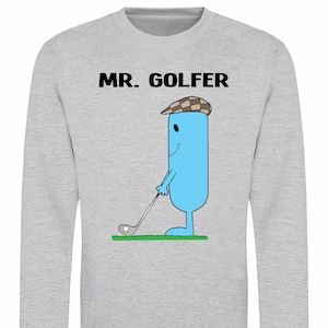 MR Golfer Kids Sweatshirt, Premium Quality Christmas Golf Gift For Boys