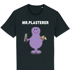 Stukadoor heren-T-shirt, premium kwaliteit bouwer cadeau voor hem