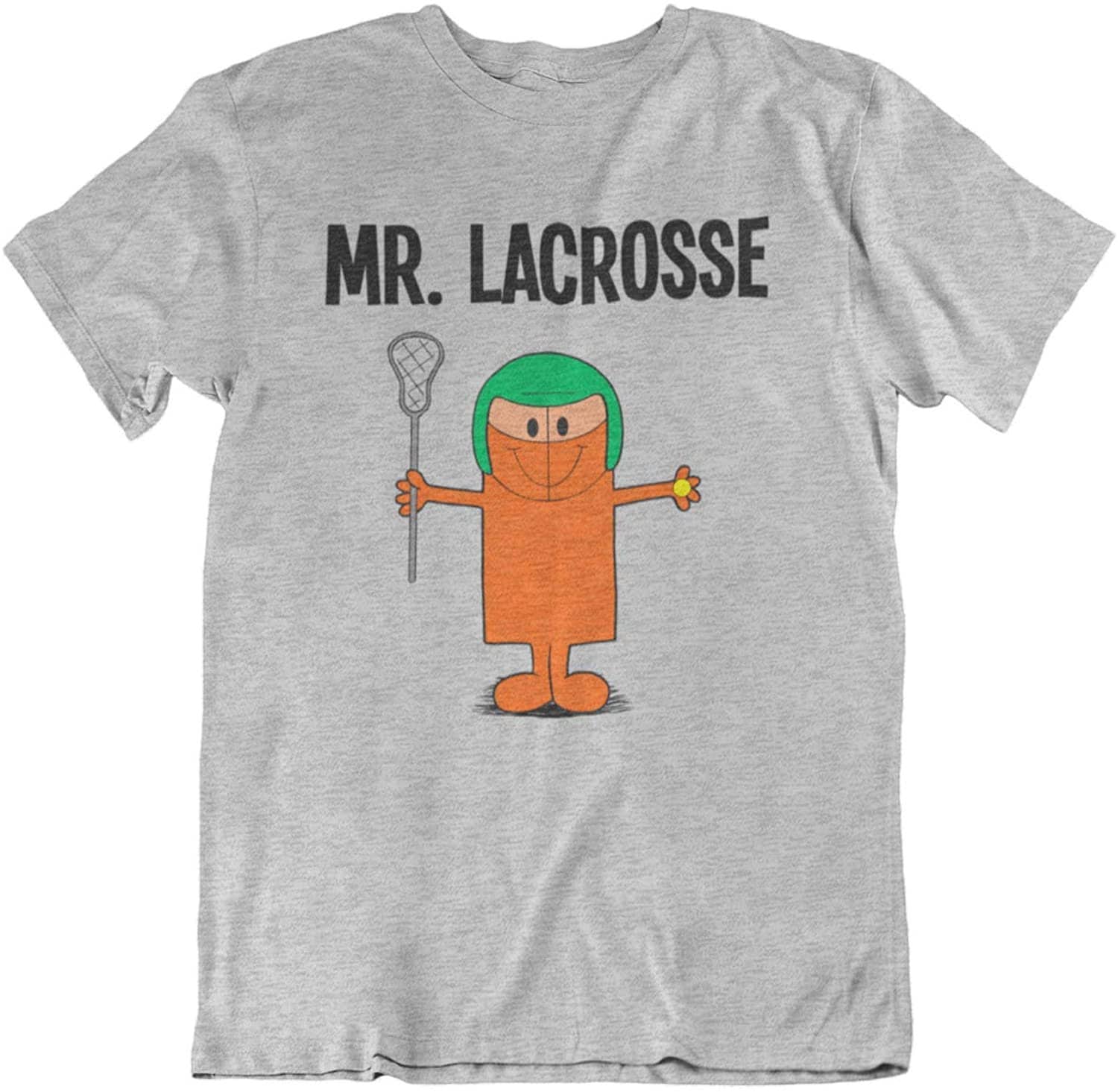 Image of Mr Lacrosse - Mens Cult Movie Gift Organic Cotton T-Shirt