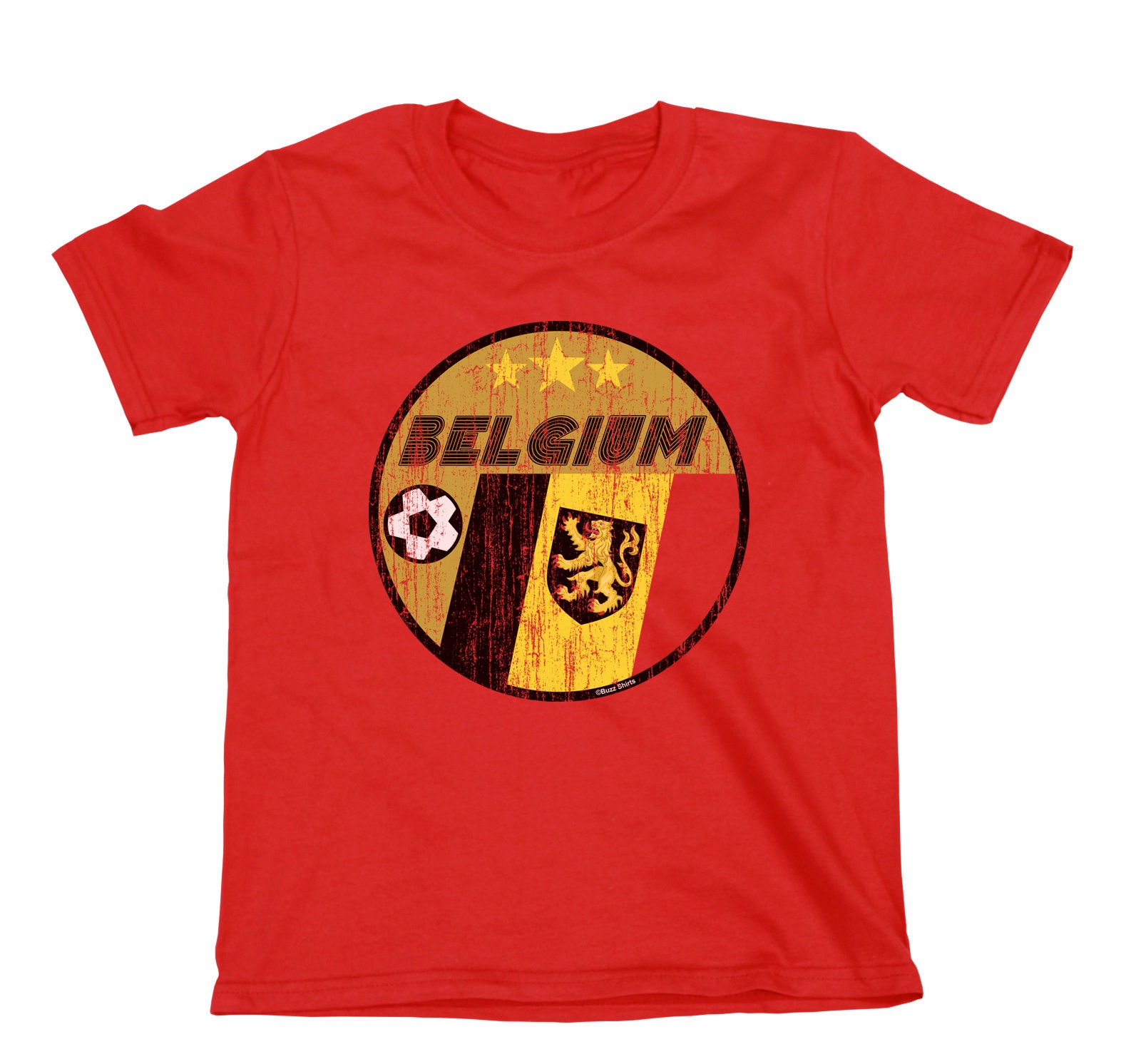 Vintage Belgium national team shirts