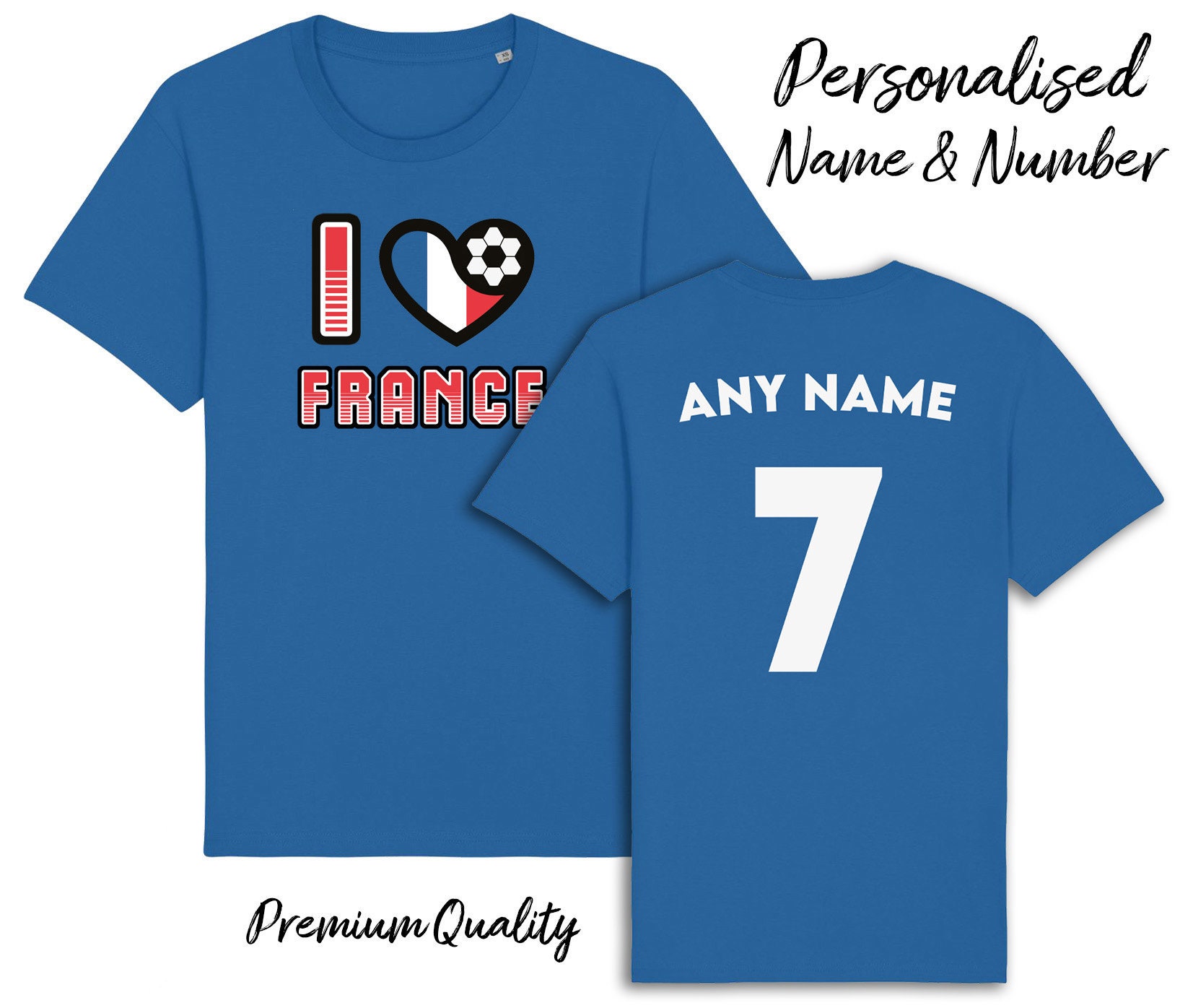 T-shirt FFF Équipe De France Football Kante 13 Taille 6 Ans Occasion
