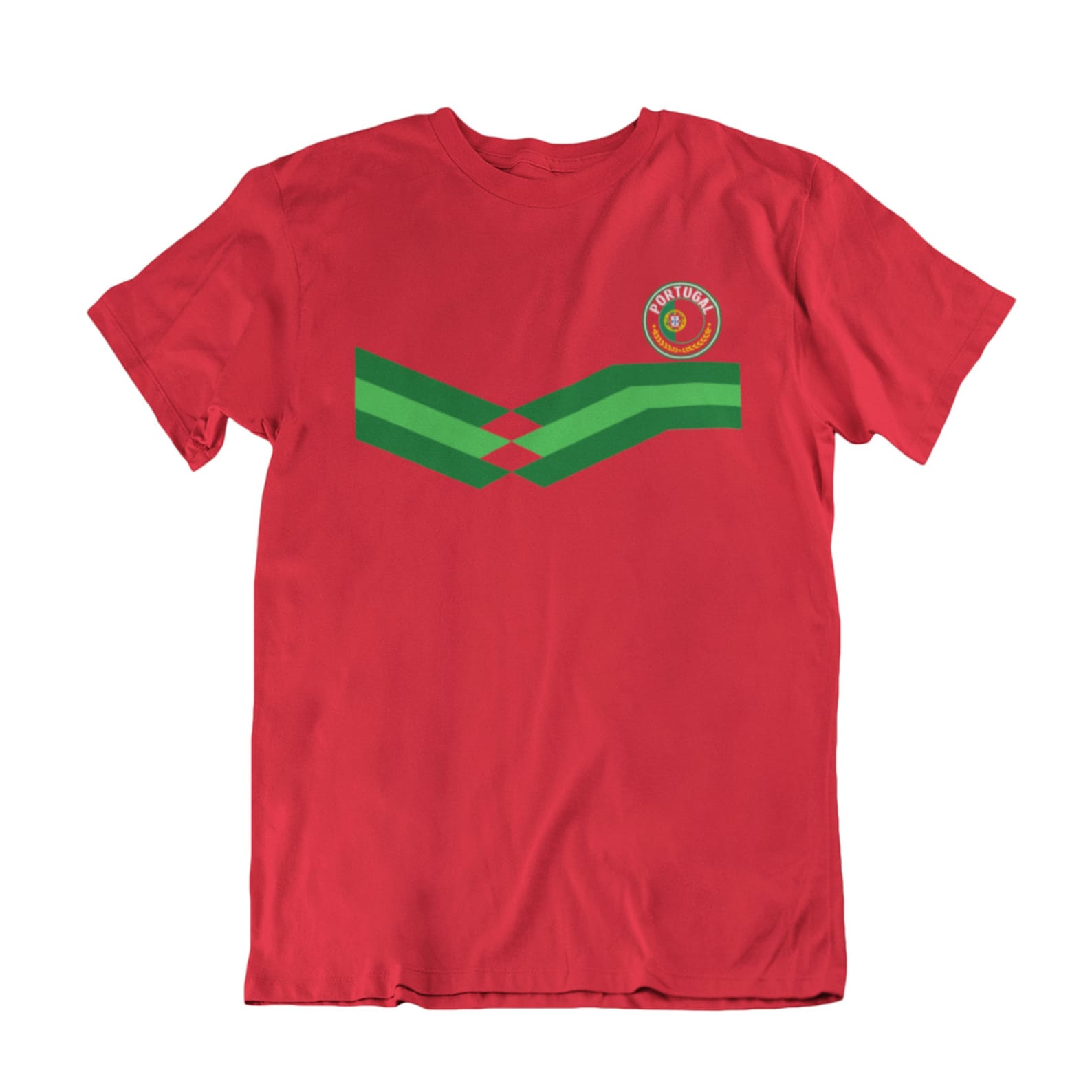 Mens Portugal Football TShirt New Style Retro Strip 2021 Etsy