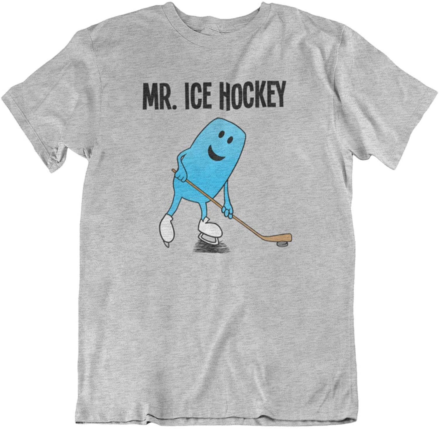 Image of Mr Ice Hockey - Mens Sporting Gift Organic Cotton T-Shirt