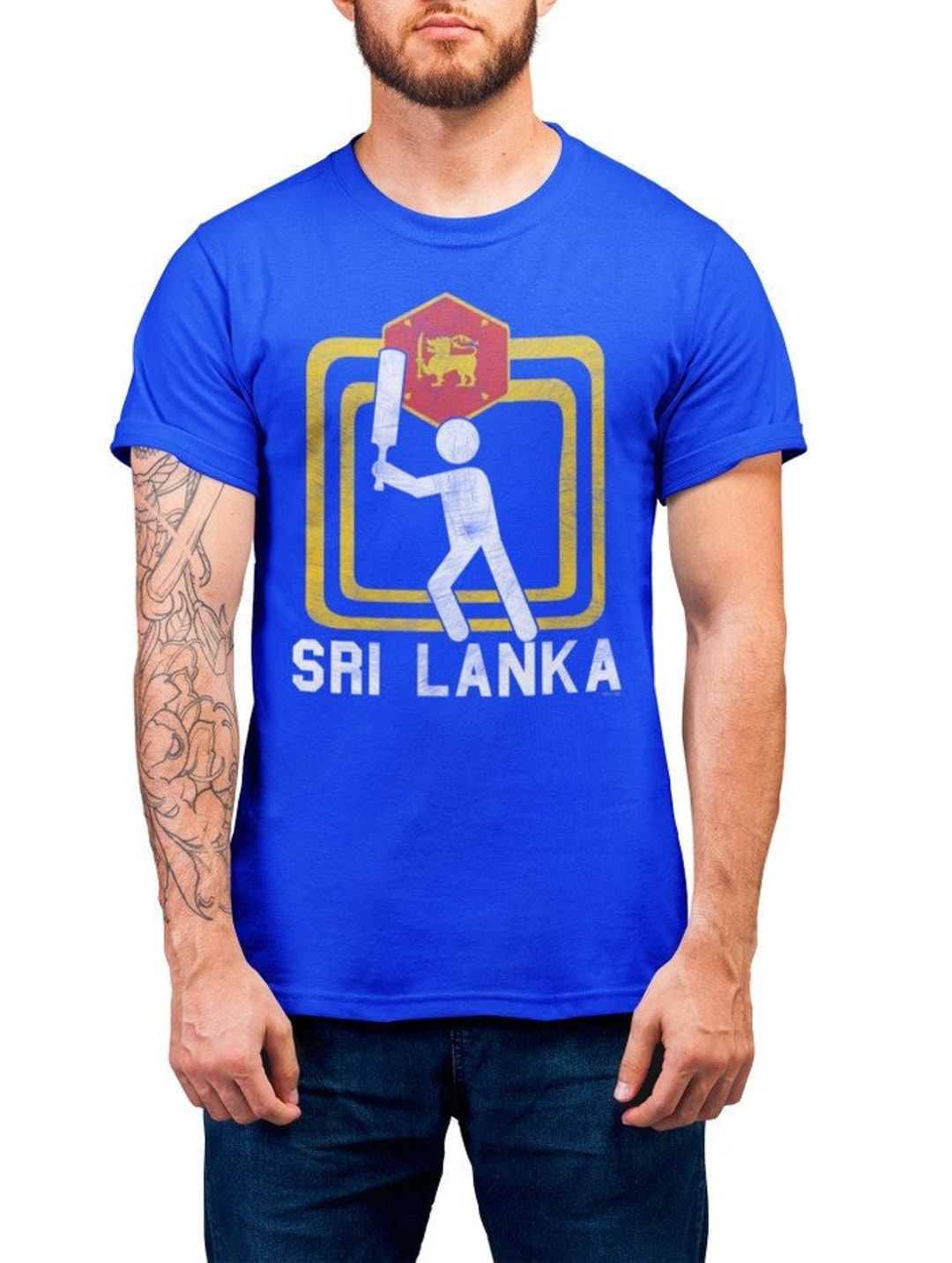 SRI LANKA Cricket Tshirt Organic Cotton Adults Kids Baby Etsy Australia