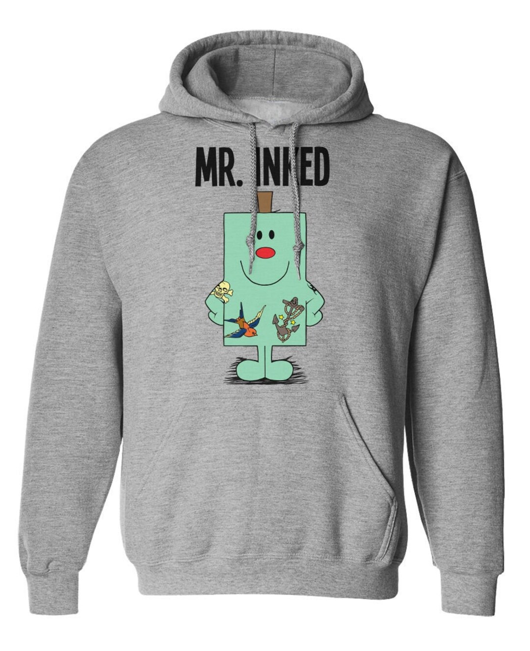MR Inked Mens Hoodie Premium Quality Tattoo Gift for Him Etsy Canada