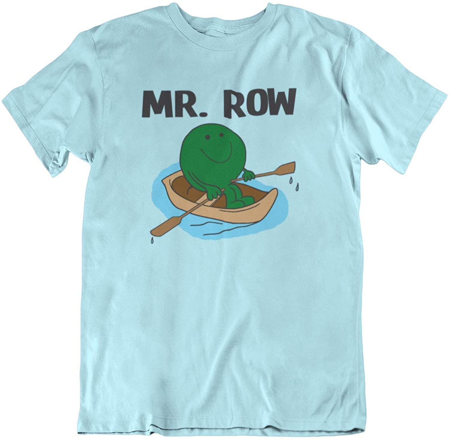 Image of Mr Row - Mens Water Sports Gift Organic Cotton T-Shirt