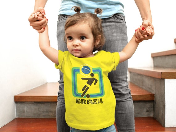 New Kids Brazil Neymar Home Premium Soccer Uniform 2022 
