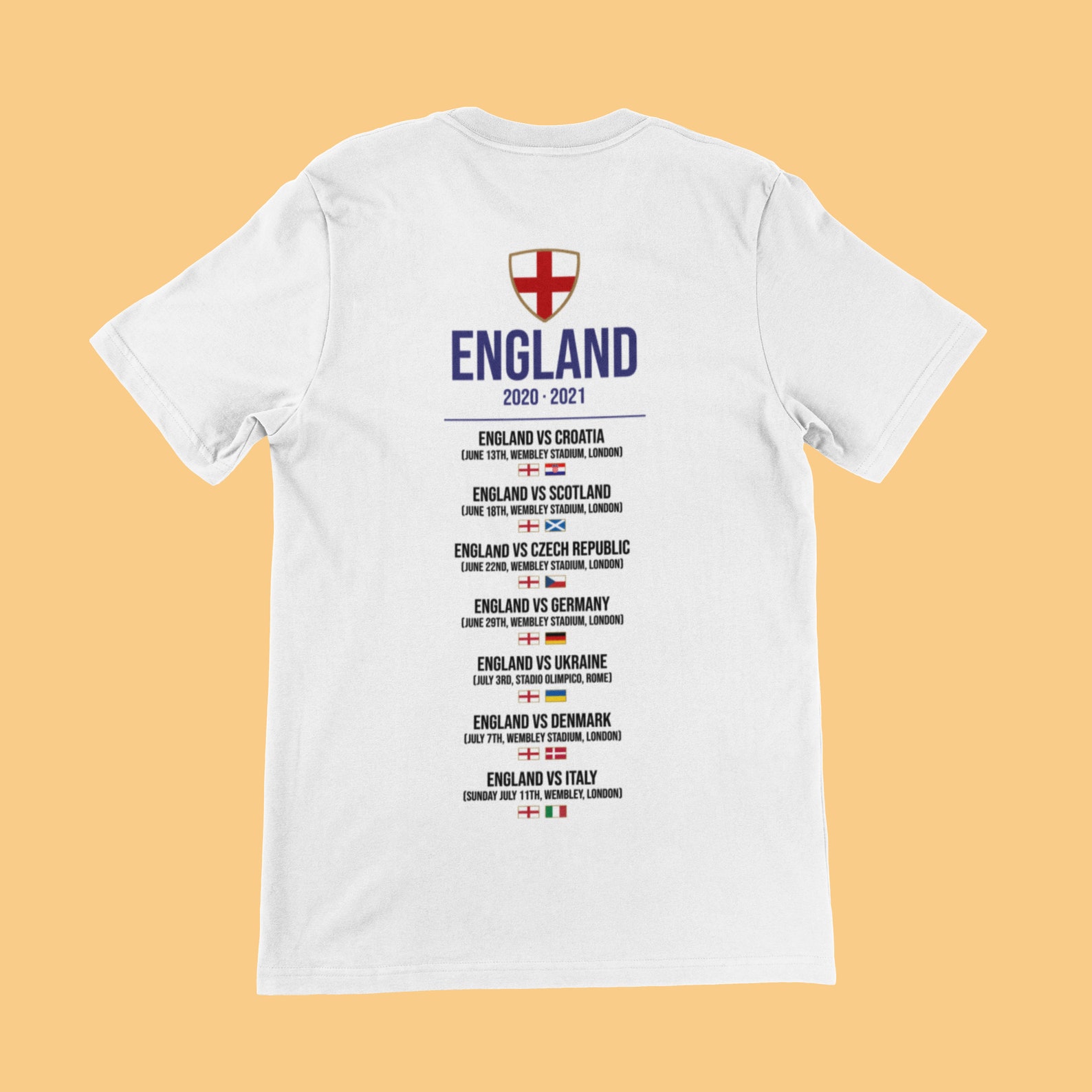 Adults or Kids ENGLAND Stadium Tour Football T-Shirt 2020 | Etsy