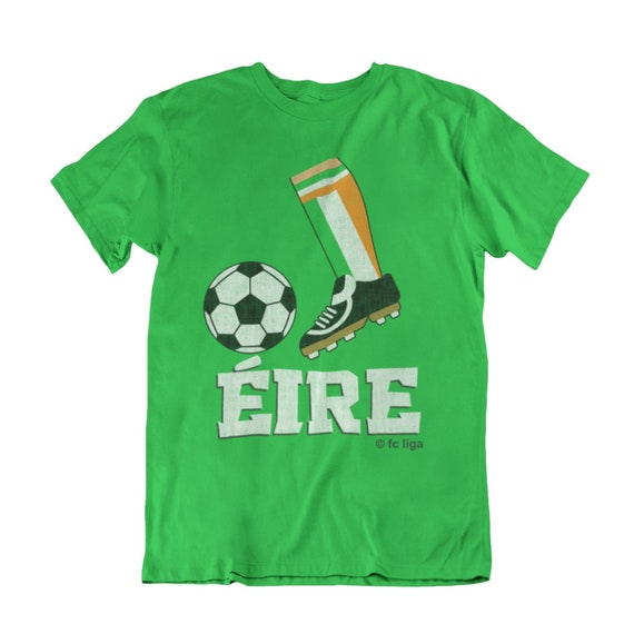 Ireland Irish Eire Flag Design On Soccer Ball T-Shirt Ireland Irish Eire Flag Design On Soccer Ball T-Shirt
