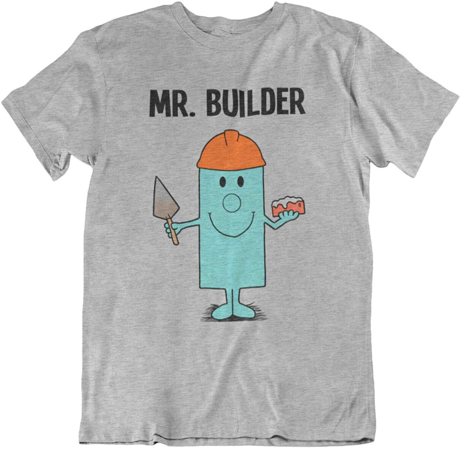 Image of Mr Builder - Mens Occupation Building Gift Organic Cotton T-Shirt