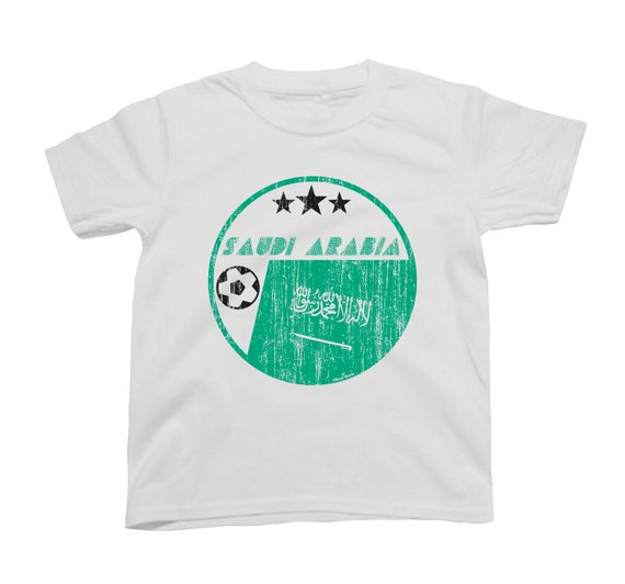 SAUDI ARABIA World Cup 2018 Mens T-Shirt FOOTBALL New Style Retro