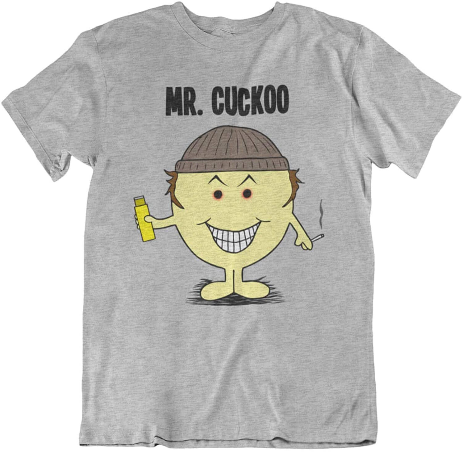 Image of Mr Cuckoo - Mens Cult Movie Gift Organic Cotton T-Shirt