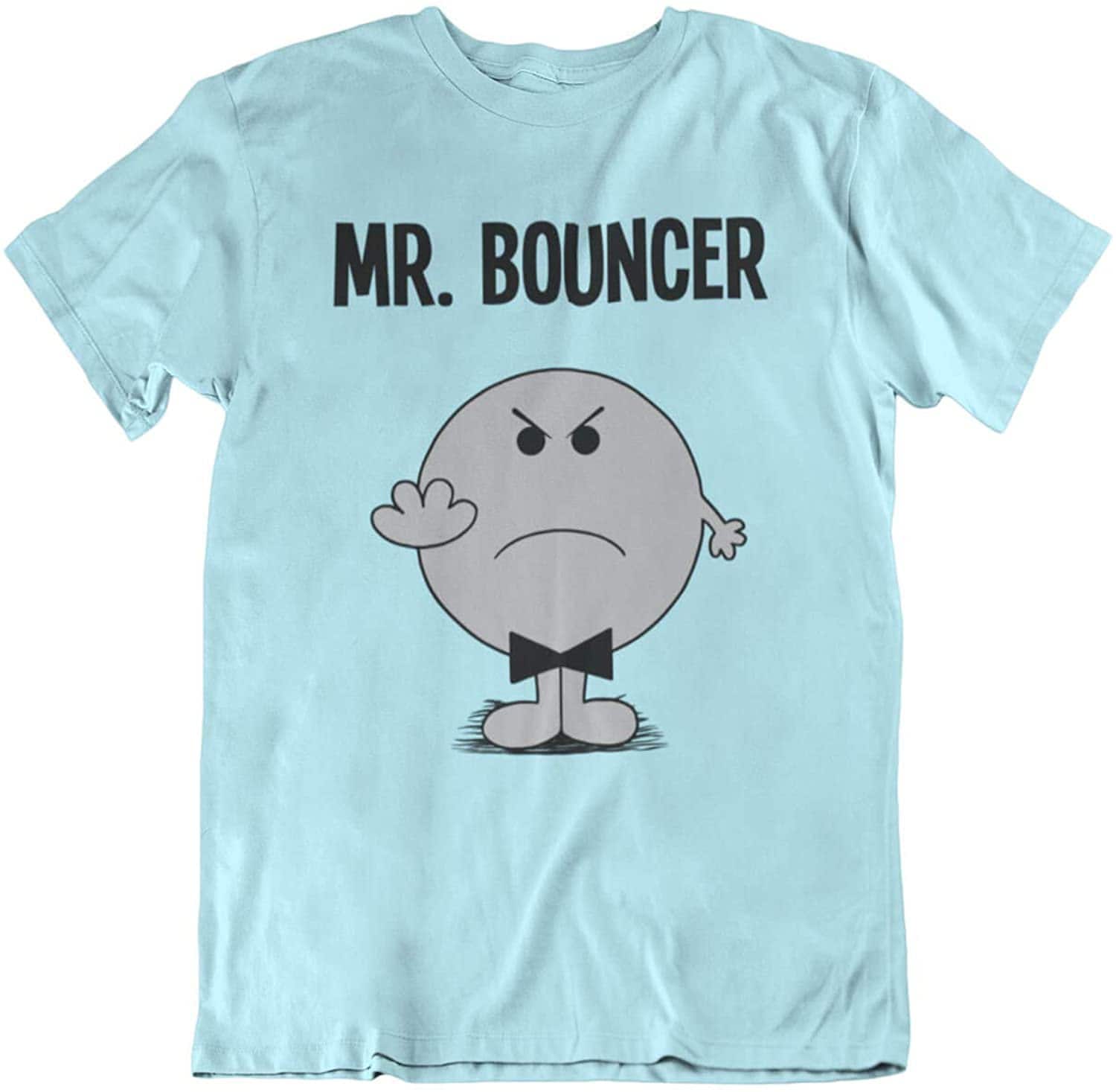 Image of Mr Bouncer - Mens Occupation Gift Organic Cotton T-Shirt