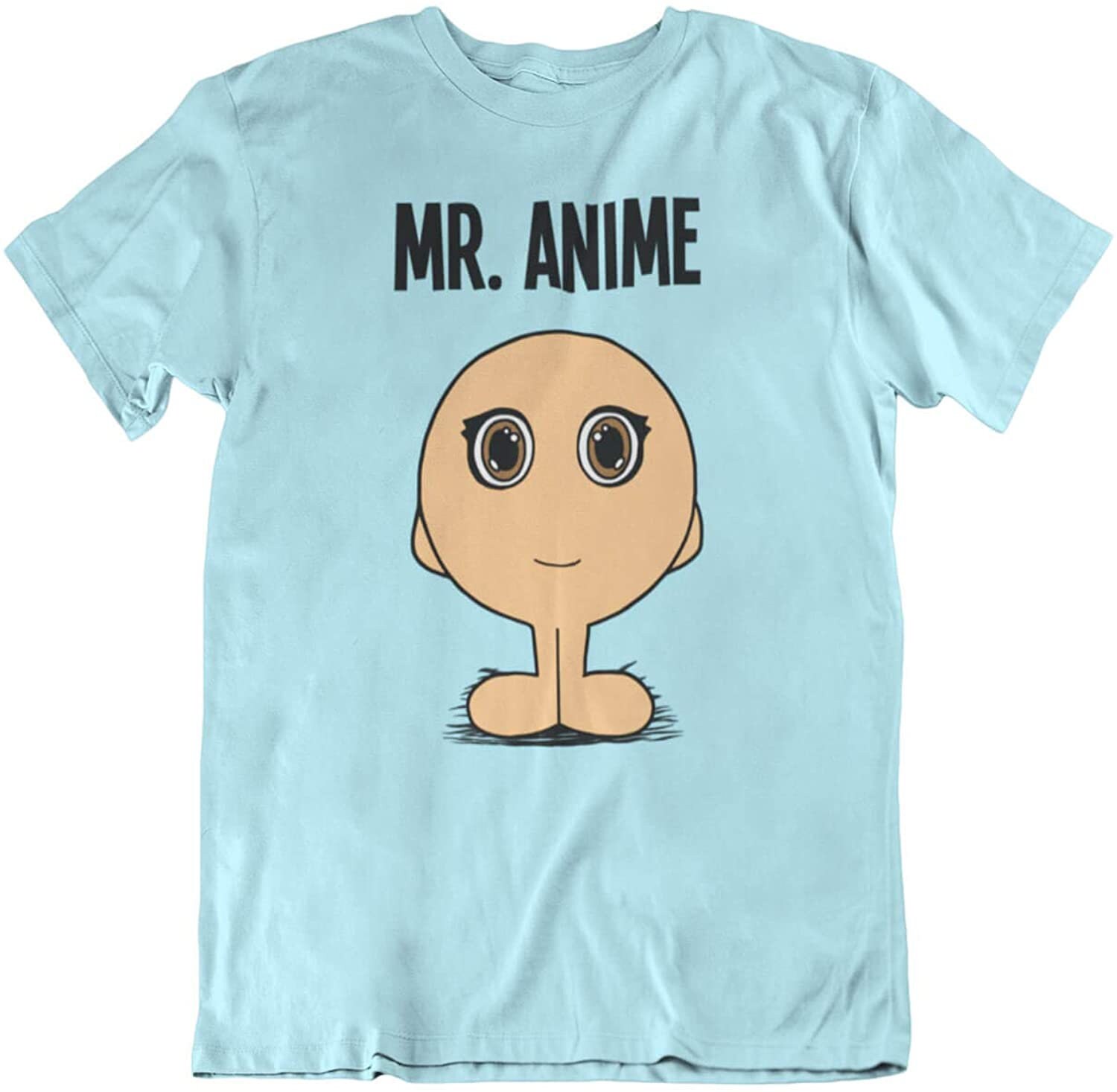 Image of Mr Anime - Mens Manga Comic Organic Cotton T-Shirt