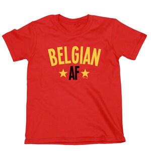 BELGE AF - T-shirt avec haut de football BELGE pour homme