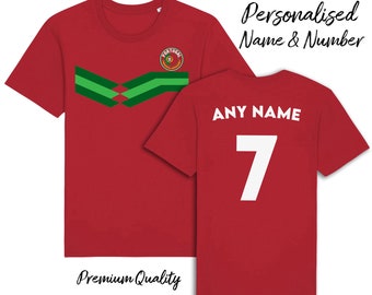 Camiseta personalizada de Portugal con nombre y número para adultos, niños y bebés, Mundial 2026
