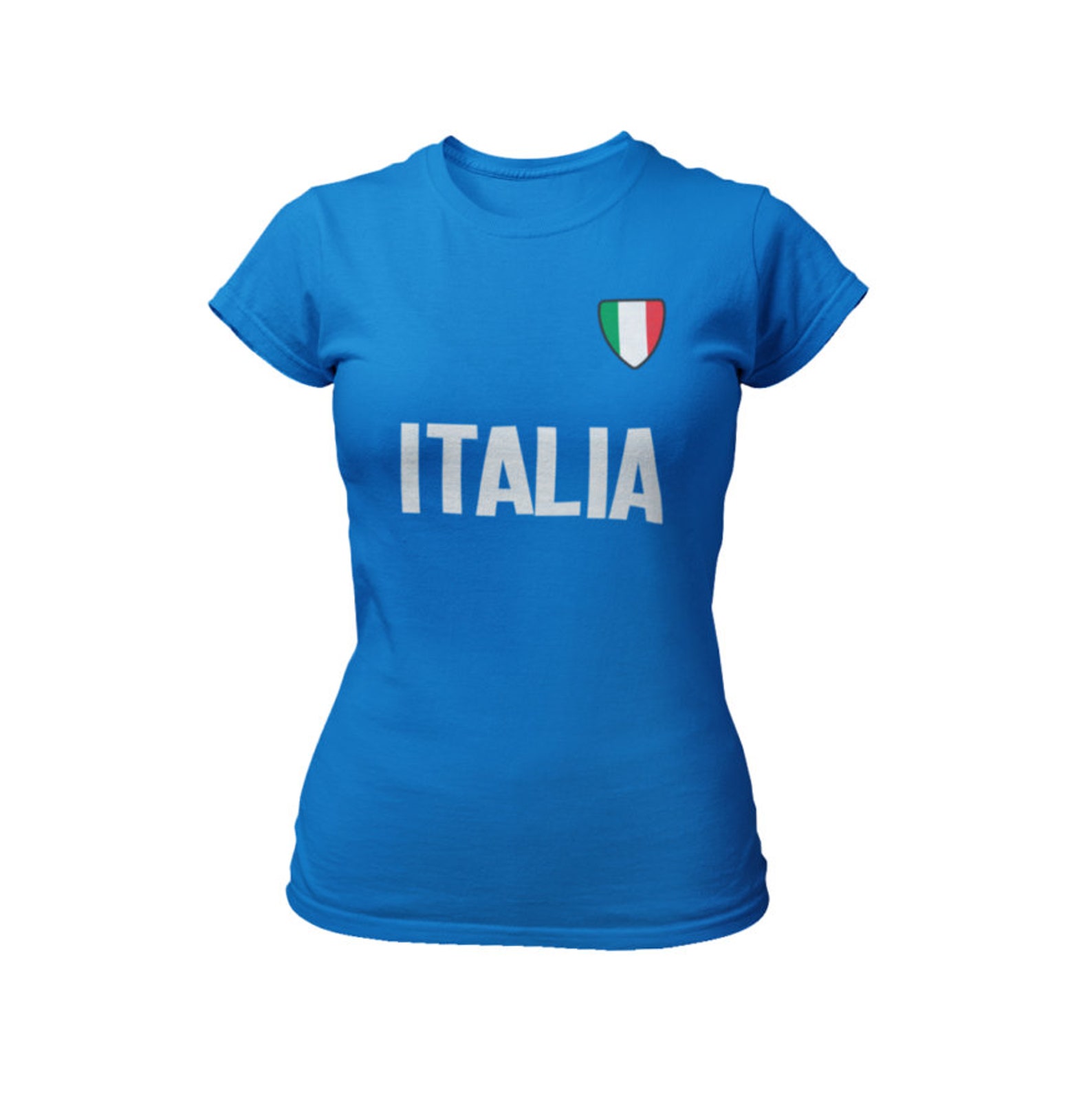 Italy Football T-Shirt Adults Kids Baby Country Badge 2021 | Etsy