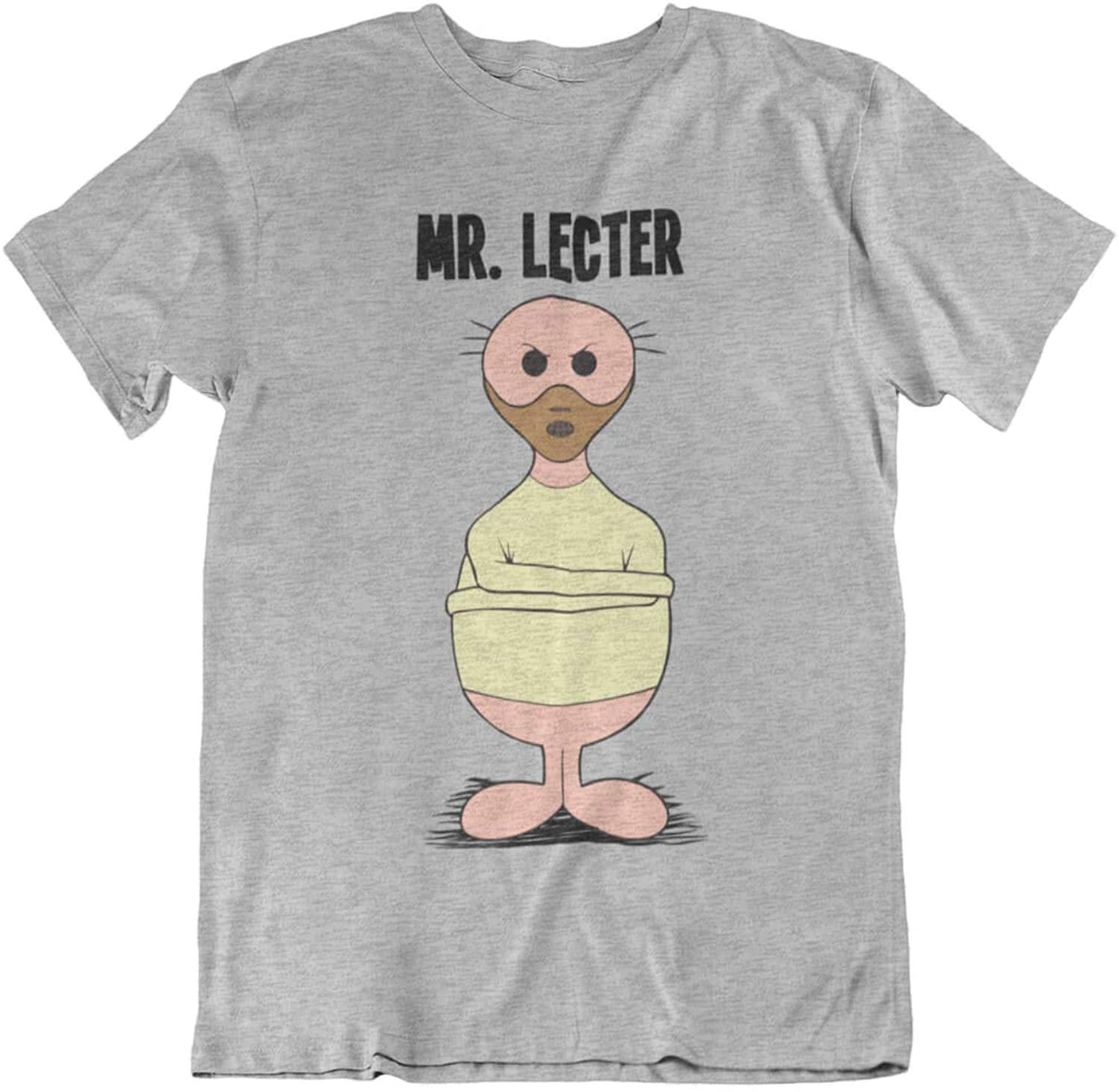 Image of Mr Lecter - Mens Cult Movie Gift Organic Cotton T-Shirt