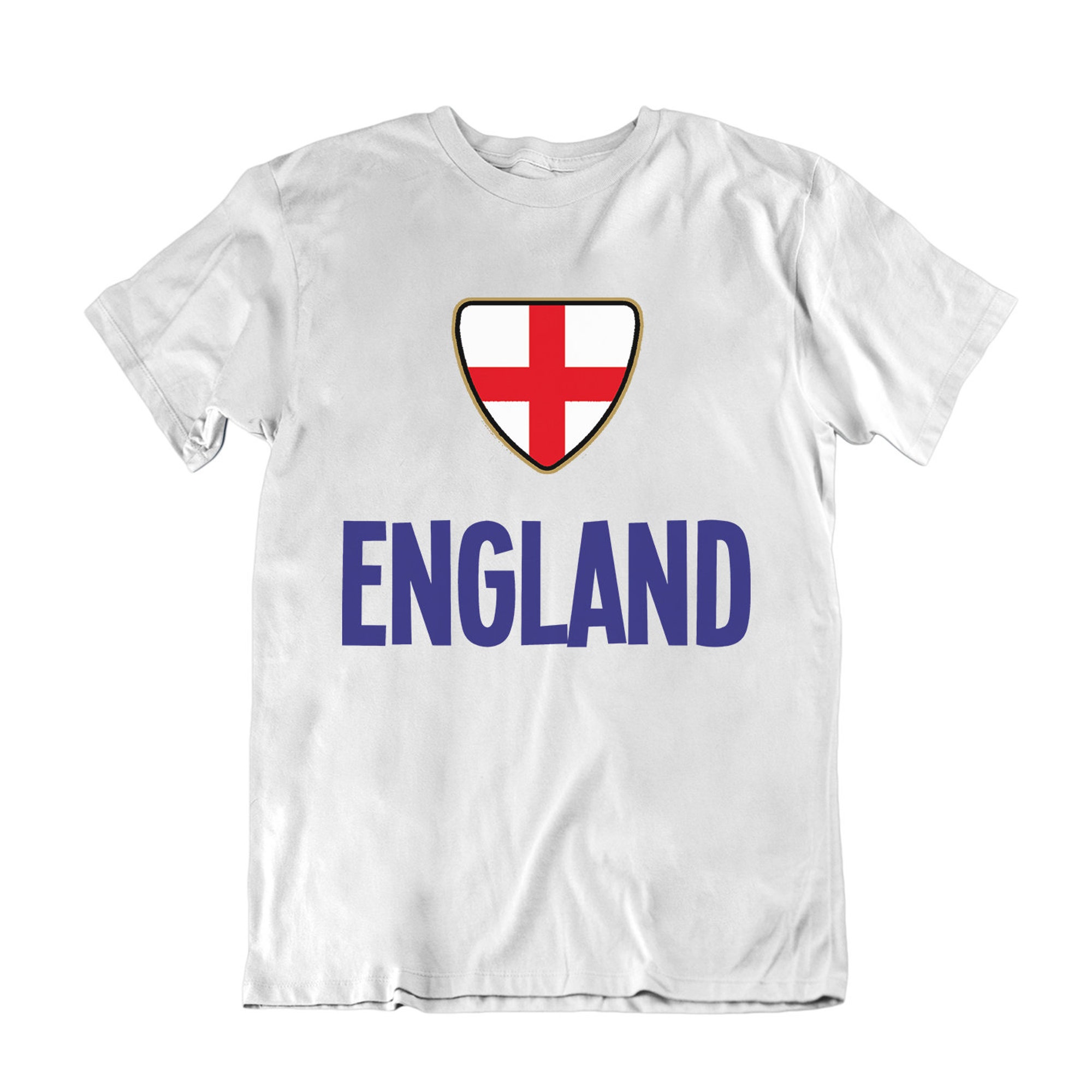 Discover England Football T-Shirt, Adults Kids Baby, Country Name Badge Emblem Womens 2022