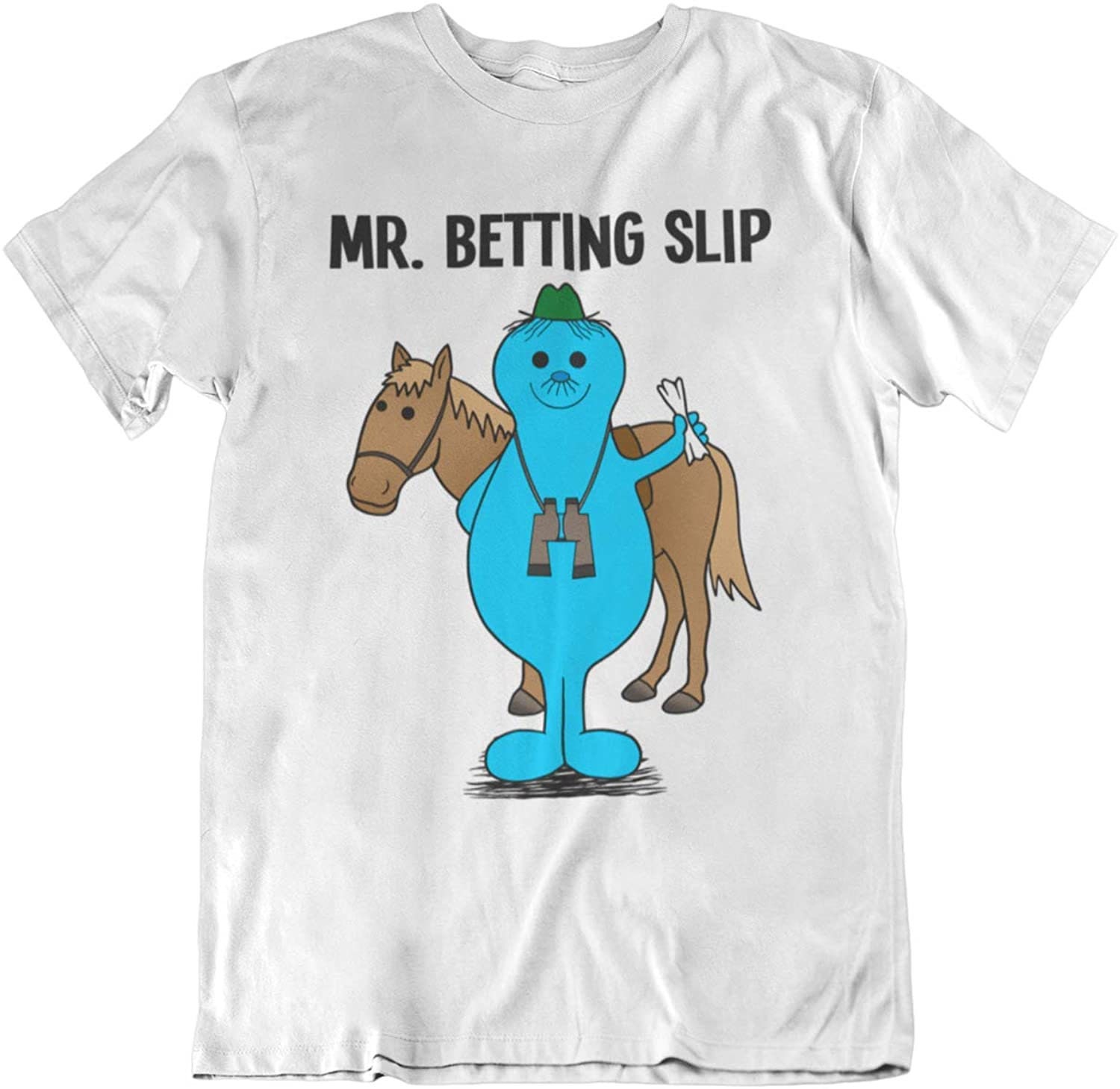 Image of Mr Betting Slip - Mens Gambling Bet Gift Organic Cotton T-Shirt