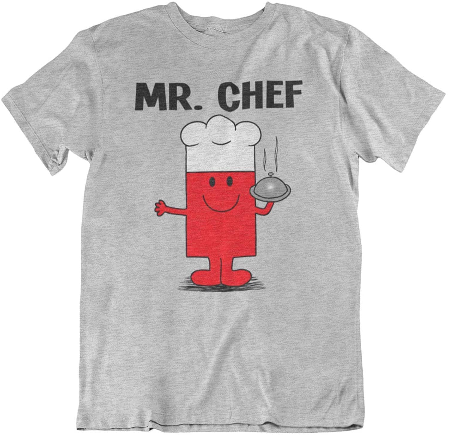Image of Mr Chef - Mens Cooking Occupation Gift Organic Cotton T-Shirt