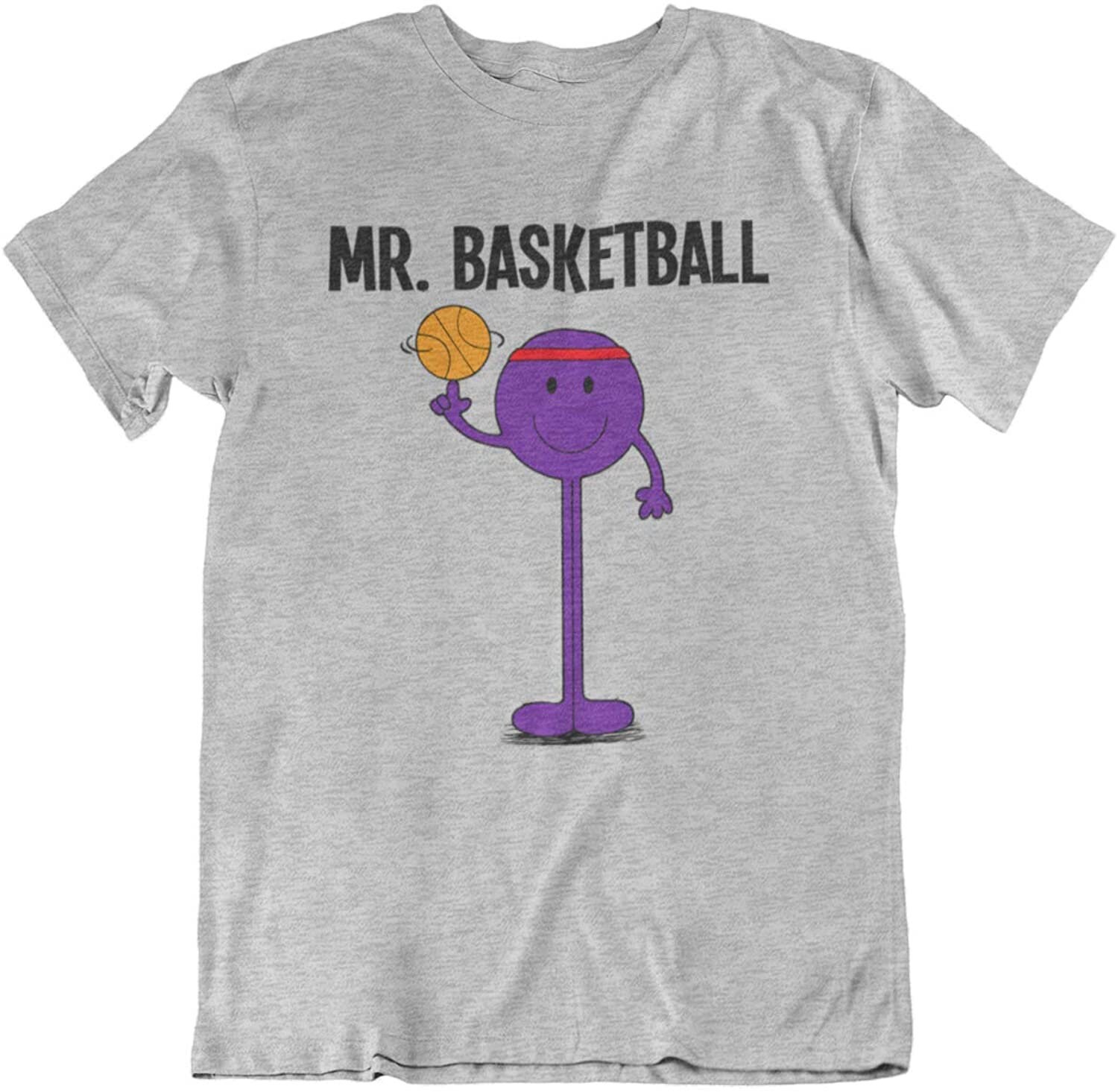 Image of Mr Basketball - Mens Sporting Gift Organic Cotton T-Shirt