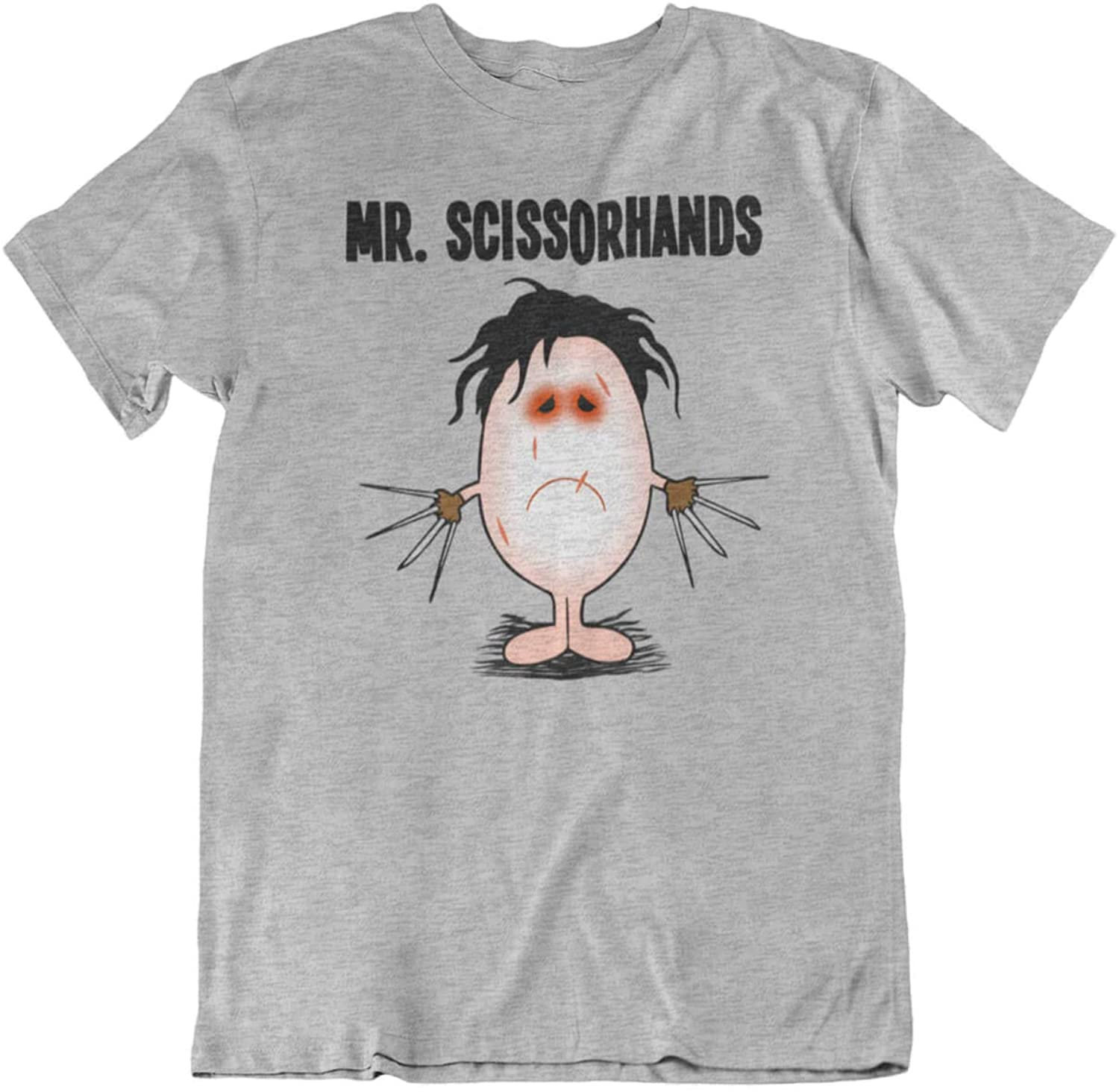 Image of Mr Scissorhands - Mens Cult Classic Movie Organic Cotton T-Shirt