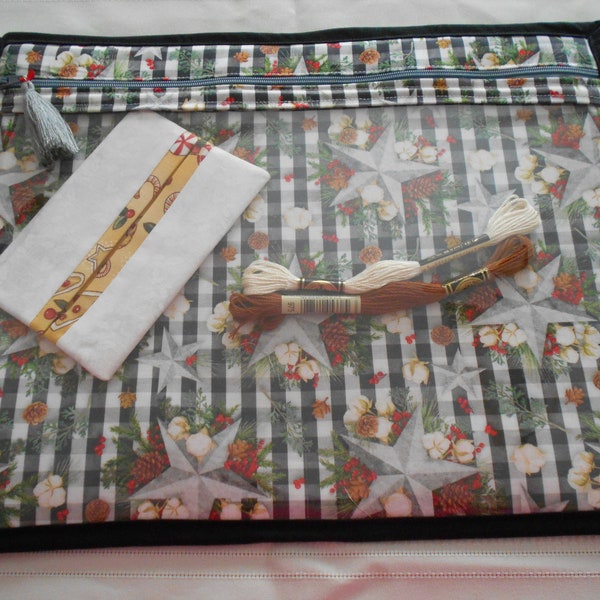 Project Bag for Cross Stitch Etsy