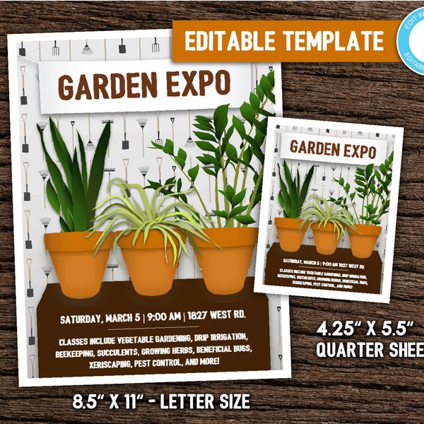 Gardening Expo Flyer