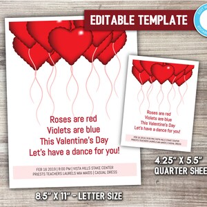 Valentine Dance Flyer