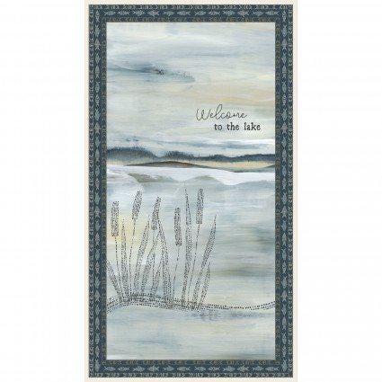 Lake Escape - Welcome To The Lake Panel - Pnblesc-4518-Pa