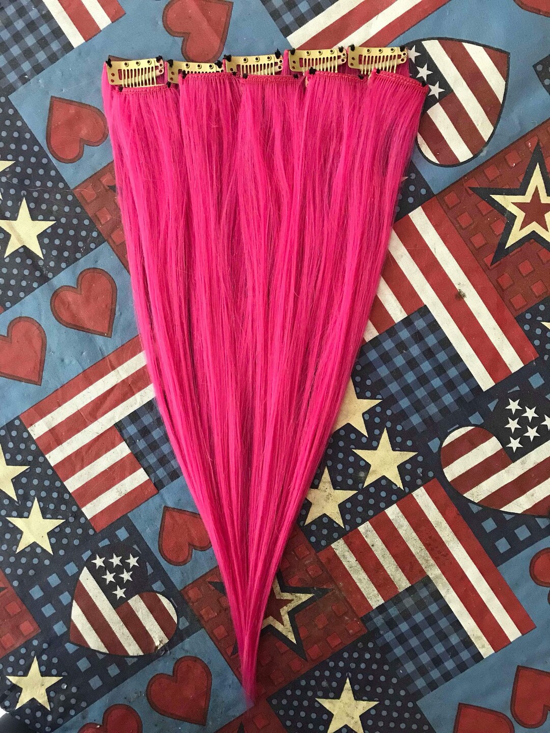 Hot Pink Mane Hair Extensions for Horses Etsy