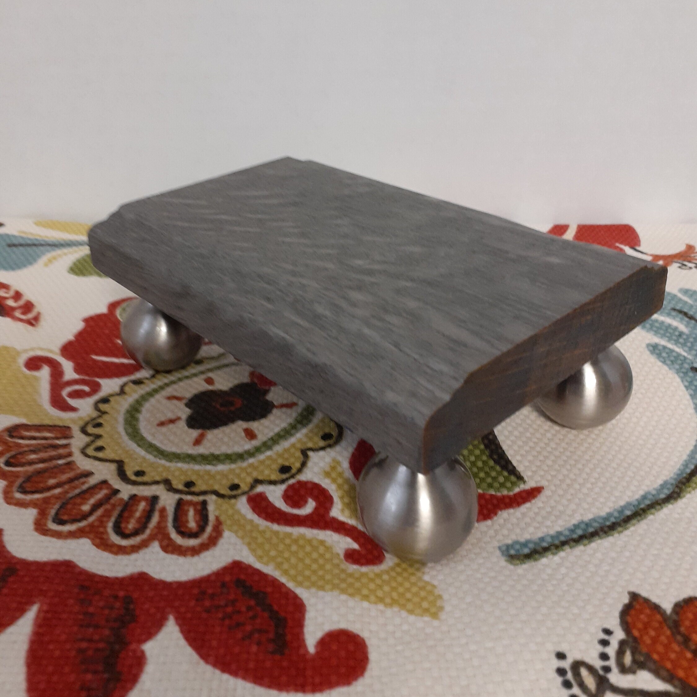 Table Risers and Stands, Repurposed Cabinet Wood and Drawer Pulls ...