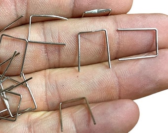 Nickel Plated Wire Clip Latch clip,Chandelier clip, Lighting accessory,Needle,Brass Wire, Stone Holder, Wire Crystal Holder,SKU/TKUU14