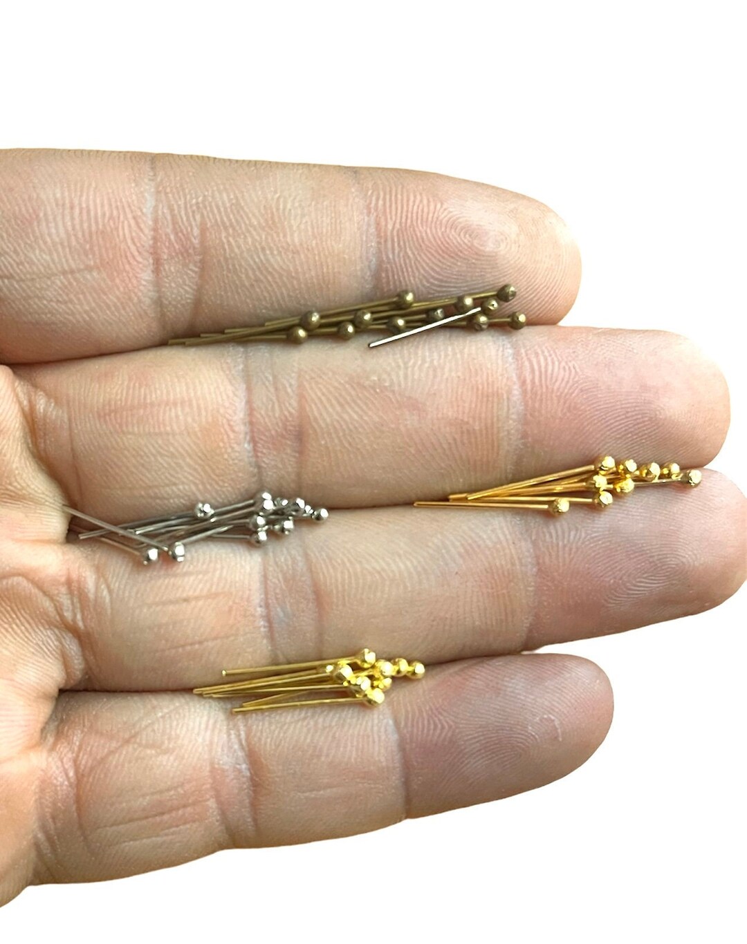 15mm Ball Pins, Jewelry Pins, Jewelry Making, Ball End Head Pins
