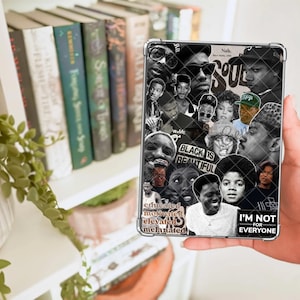 Insertion Kindle Icons noire : pochette Kindle imprimable (téléchargement numérique)