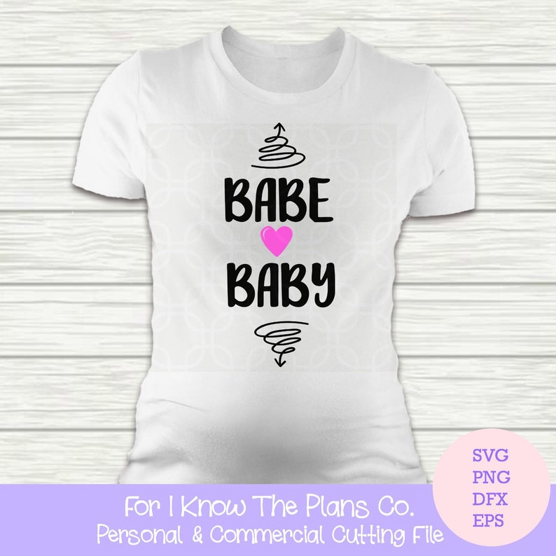 Download Babe Baby SVG cutting file maternity t-shirt pregnancy | Etsy