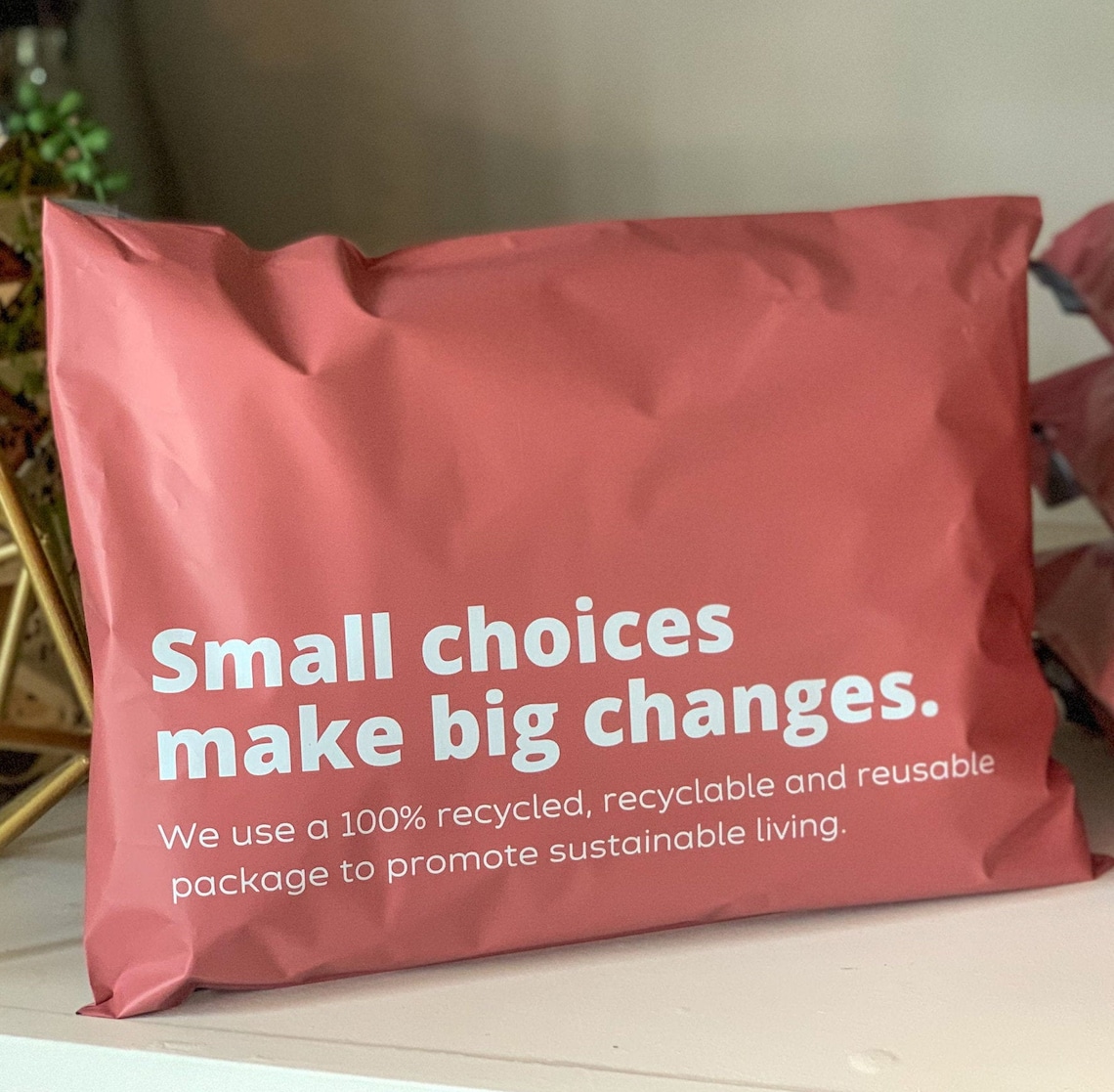 Ecofriendly Recycled Poly Mailers I Zero Waste Packaging I Etsy