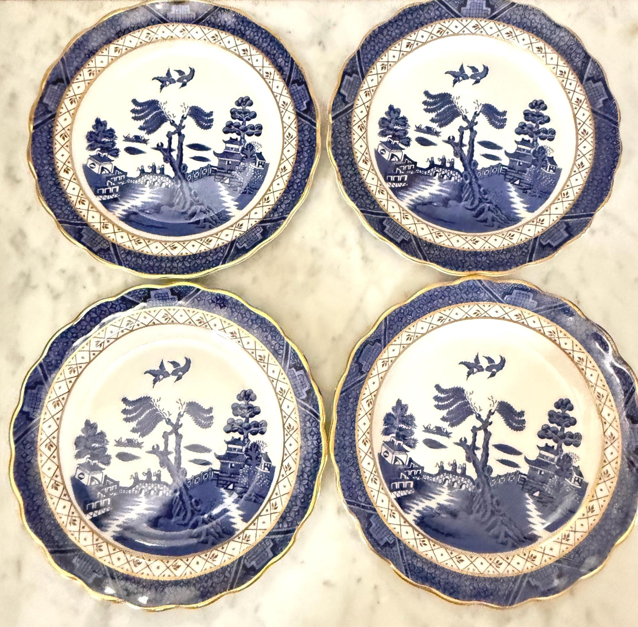 リアルオールドウィロー　Booths  プレート&ボール SOLD OUT Booths ブース リアルオールドウィロー デザートプレート