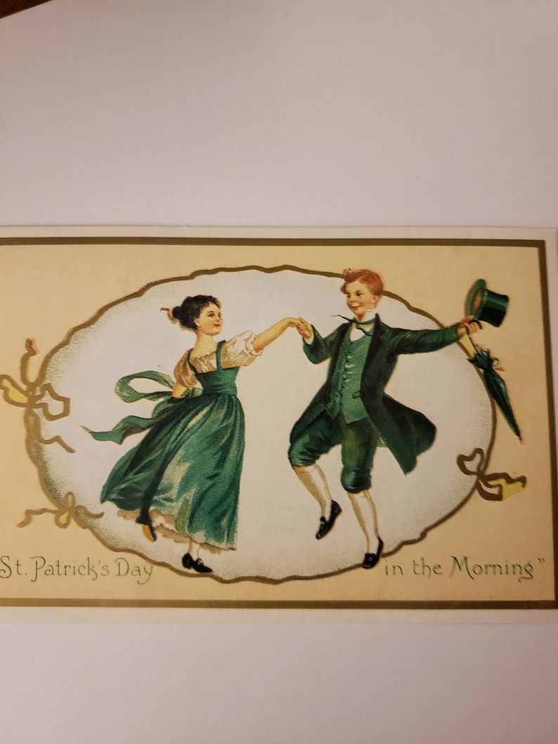 Nostalgic Cards Vintage Greeting Cards Patrick/'s Day Unused NOS Patrick/'s Day Decor Vintage Lillian Vernon Postcards Lot of 2 St St