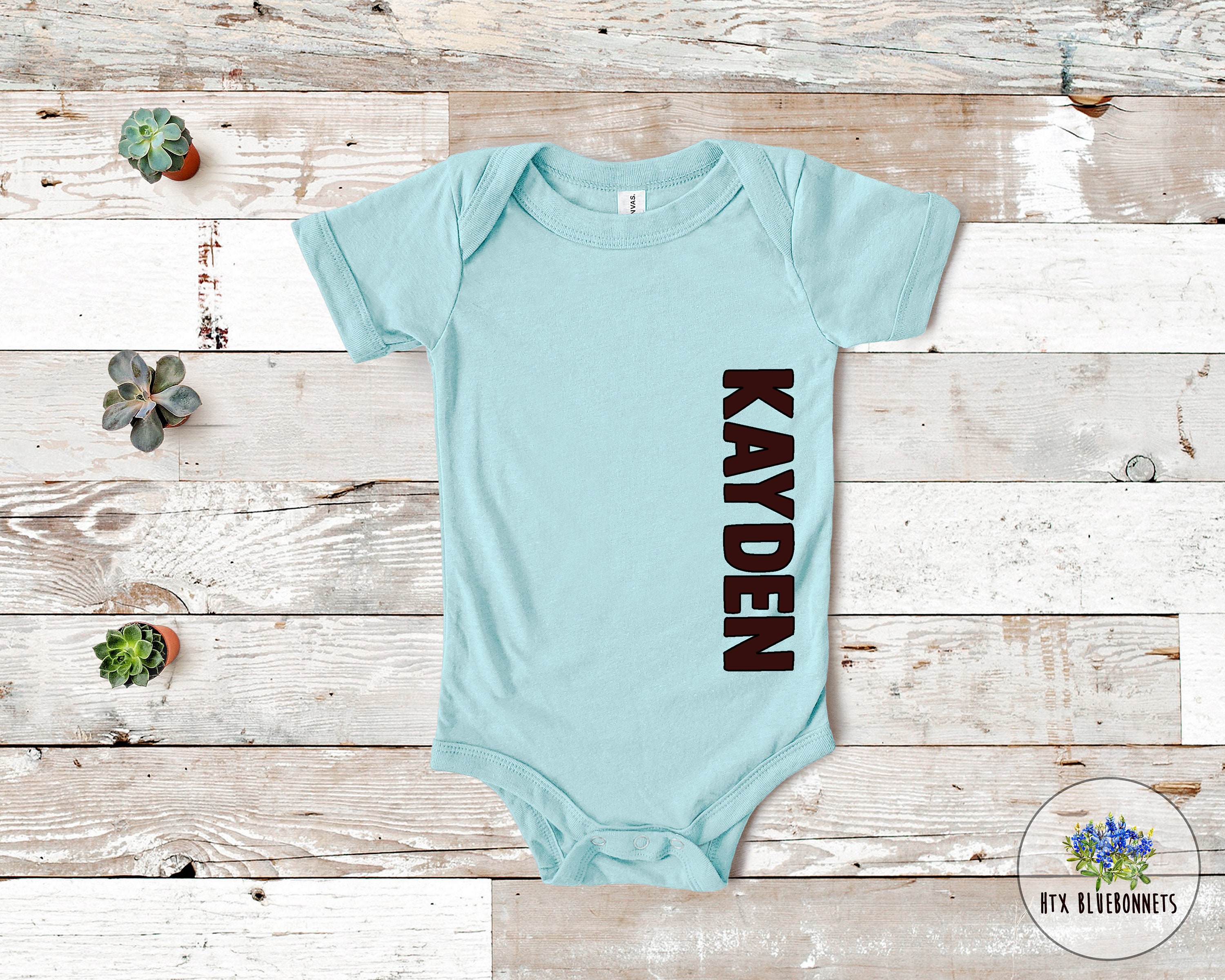 Personalized Baby Boy Onesie® HTV Vinyl Outfit Baby Boy Etsy