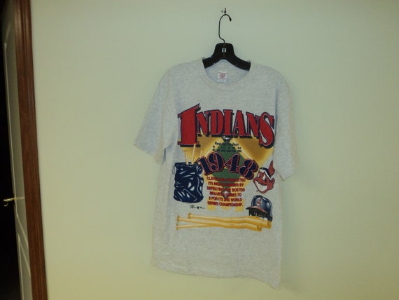 cleveland indians world series tee shirt